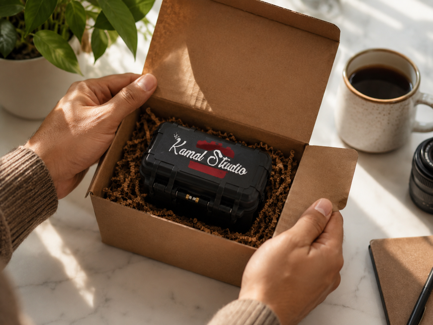 Professional Camera Battery Case