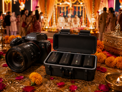 Professional Camera Battery Case